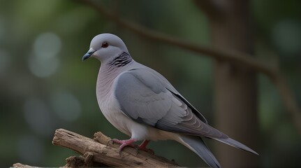 grey dove .Generative AI