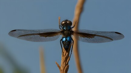 black and blue Fliegende Schleiereule .Generative AI