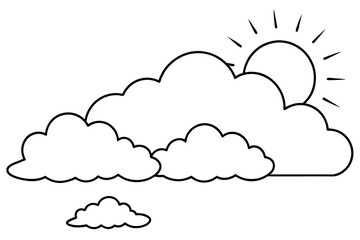 photo-of-a-perfect-blue-sky vector illustration