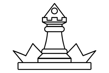 Fototapeta na wymiar the-chess-kingdom-vector-illustration