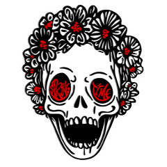 Skull Spring TIME (rojo).