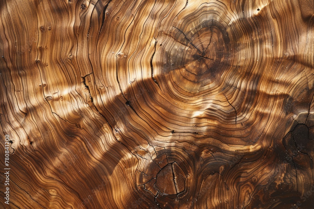 Poster Detailed close up view of a tree trunk. Suitable for nature and environmental concepts