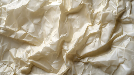 Obraz premium Crumpled Paper Texture in Warm Tones with Soft Lighting