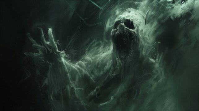 fictional scary ghost