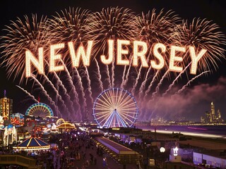 Boardwalk Empire: Dazzling Fireworks Ignite the New Jersey Skyline