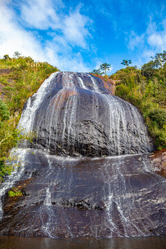 cascata v&eacute;u de noiva - Morro da Igreja -  Urubici - Serra Catarinense - Serra Geral -  Santa Catarina - Brasil