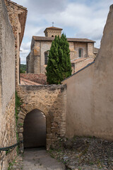 Cathar abbey of Saint Hilaire in the south of France - 780852013