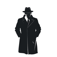 The criminal's icon is isolated on a white background. With clipping path