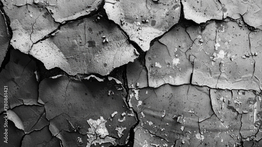 Poster close-up shot of peeling paint. perfect for background or texture use
