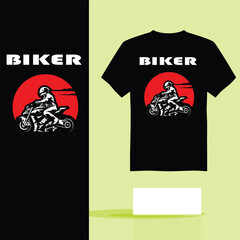 BIKER  T-shirt  creative design using adobe illustrator and your best choice...


