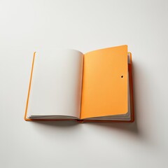 blank book with pages