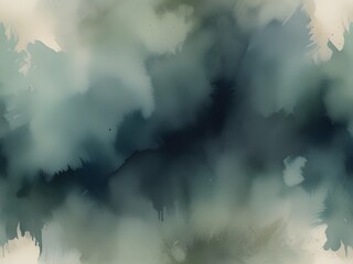An ethereal, abstract watercolor wash in serene colors, generative AI