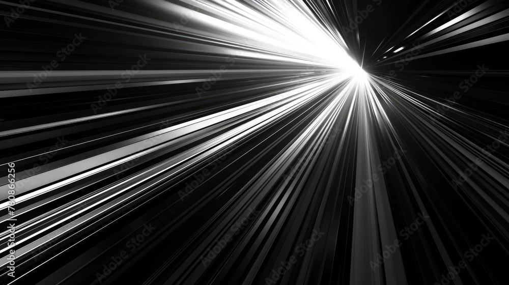 Poster a striking black and white photo of a sun burst. suitable for various design projects