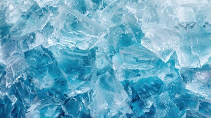 Detailed view of ice crystals, suitable for scientific and nature themes
