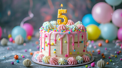 5th birthday cake