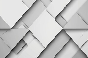 Sleek and modern background with overlapping geometric shapes in shades of grey