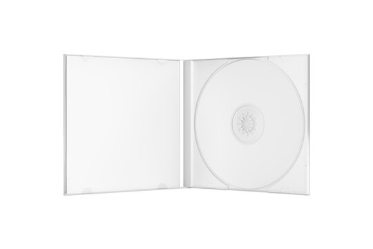An image of a CD case isolated on a white background