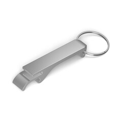 An image of a keychain isolated on a white background