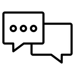 Chat Box  Icon Element For Design