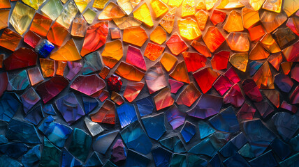 Beautiful Mosaic Designs in a Cascade of Colors