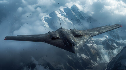 Future of Warfare.  High-Altitude Bomber Concept