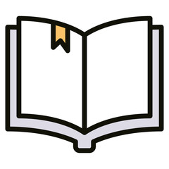 Knowledge Book  Icon Element For Design