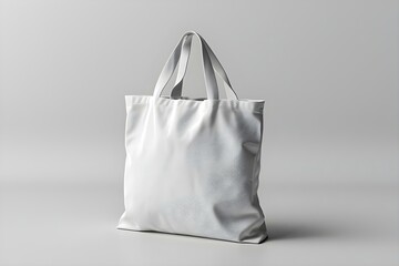 White ecofriendly tote bag mockup with copy space for zero waste movement. Concept Product Photography, Eco-Friendly, Mockup, Tote Bag, Zero Waste Movement