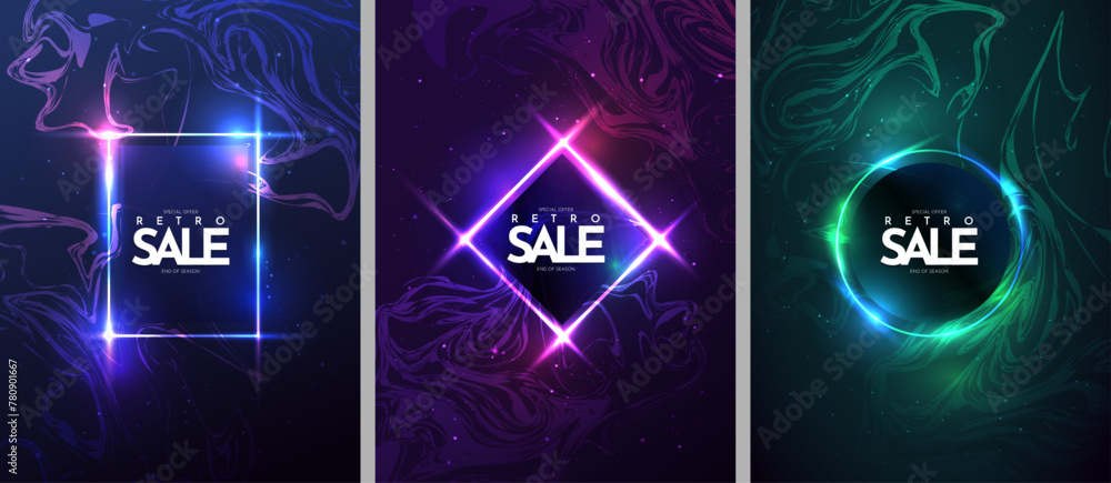 Canvas Prints vector illustration. dark liquid pattern. marble effect background. design elements for poster, book