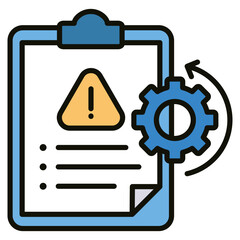 Crisis Management  Icon Element For Design