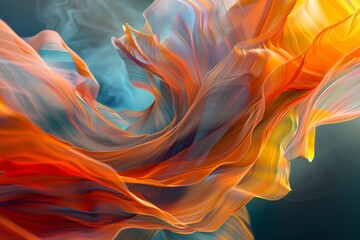 Capturing the Essence of Motion: Abstract Photography in Dynamic Hues