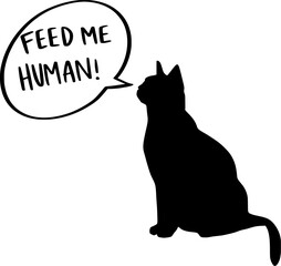 Stylish , fashionable and awesome cat and mom typography art and illustrator, Print ready vector handwritten phrase cat T shirt hand lettered calligraphic design. Cat Vector illustration bundle.