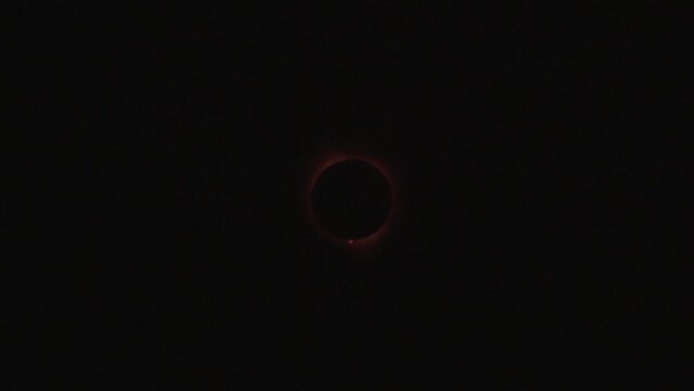 Total Solar Eclipse Austin Texas Clouds