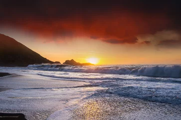 Foto op Canvas Sea sunset © Galyna Andrushko