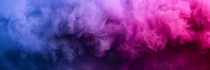 Isolated Converging Purple and Pink Smoke Backdrop