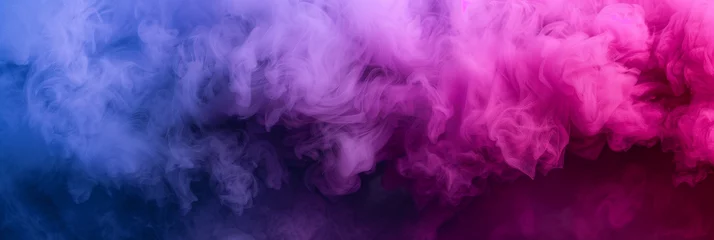 Fotobehang Isolated Converging Purple and Pink Smoke Backdrop © Adam