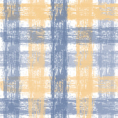 colorful pastel rainbow watercolor plaid repeat seamless pattern digital painting