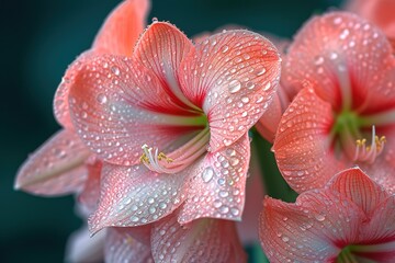 Red and white orchid