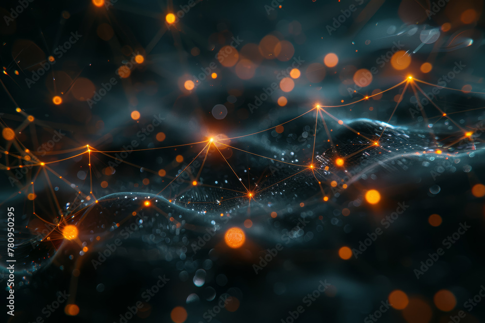 Poster a complex network of interconnected ideas and concepts, challenging to unravel. concept of intellect
