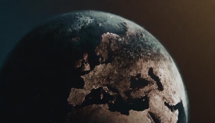 planet earth europe elements of this image furnished by nasa 3d rendering 16 bit color