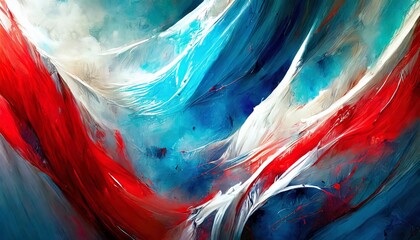 colorful abstract background image blue red and white color ai image generative