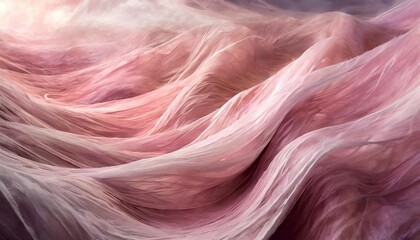 pastel pink abstract wave background 3d textured ai generated