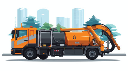 Cartoon 2d flat cartoon vactor illustration isolate