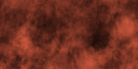 old and grainy grunge texture with spots, orange or brown or pink texture, Watercolor abstract wet hand drawn  texture, grunge and stained ink and watercolor textures on black paper backgroun