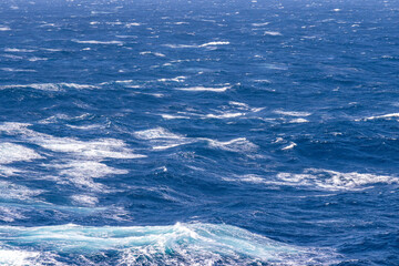 Rough Ocena waves on the Atlantic Ocean 