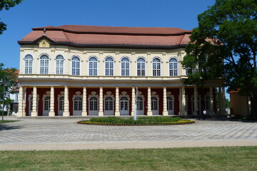 Historischer Schlossgartensalon im Schlossgarten von Merseburg