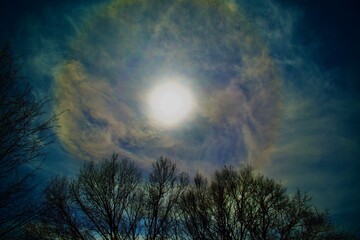 Fototapeta premium Angel's Wings - Lunar Eclipse 2024