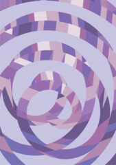 The background image uses lines to create an image in a purple tone, used for graphics.