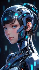 Futuristic Frontiers: Charting the Course of AI. AI Generated 