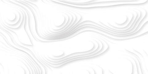 3D papercut layers in gradient texture vector banner. Abstract paper cut art background design for website template. Topography map concept or smooth origami paper cut layout