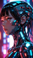 Holographic AI and Web 3.0 Synergy. AI Generated 